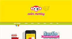 Desktop Screenshot of colormonkey.se