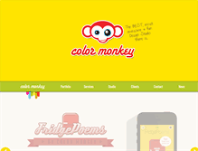 Tablet Screenshot of colormonkey.se